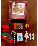 American Girl Doll Molly RETIRED &amp; RARE PC Christmas Stocking II, Origin... - $200.47