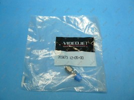 Videojet SP203473 203473 Tube Connector Fitting MI. 1/8&quot; OD New - £5.97 GBP