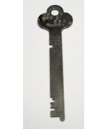 Vintage Rockford National Lock Co Key 485-Z 62-A  Appx 3&quot; Lock SecurityJ... - £5.51 GBP