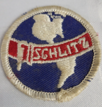 Schlitz Sew On Patch Vintage Collector Beer Breweriana Wear Brewery Globe World - £18.03 GBP