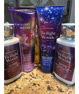 Bath &amp; Body Works Twilight Woods Set Of 2 Body Lotion And 2 Body Creams - €36,16 EUR