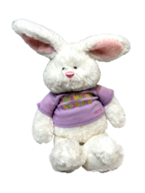 Gund Plush White Easter Bunny Somebunny Loves You Stuffed Animal 16 inch - £12.44 GBP