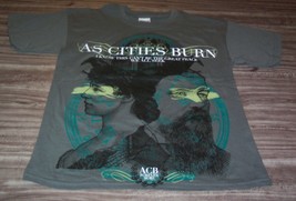 AS CITIES BURN Can&#39;t Be The Great Place We All Seek T-Shirt Band YOUTH L... - $18.32