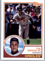2018 Topps 1983 Topps Baseball 83-39 Cal Ripken Jr.  Baltimore Orioles - £2.34 GBP