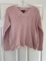 Chaps Pink Sweater Women&#39;s Size Small Petite - £15.62 GBP