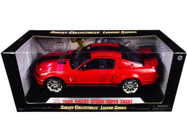 2008 Ford Shelby Mustang GT500 Super Snake Red with Black Stripes &quot;Shelby Collec - £80.85 GBP