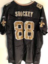 Reebok Women&#39;s NFL Jersey New Orleans Saints Jeremy Shockey Black sz 2X - £11.67 GBP