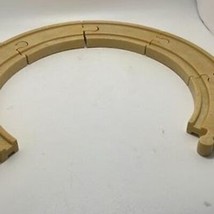 Thomas Brio Plastic Wood Looking Small Curve Track 6 Pieces Toys Pretend Play - $9.19
