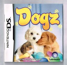 Nintendo DS Dogz Instruction Manual only - $3.92