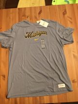 NWT Nike Mens XXL michigan wolverines short sleeve campus collection tee/T-shirt - £19.27 GBP