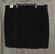 Signature Ashley Stewart Black Skirt Women&#39;s Size 26 Plus Waist 48&quot; Length 24.5&quot; - £11.92 GBP