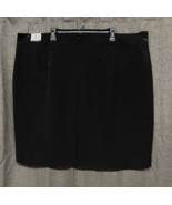 Signature Ashley Stewart Black Skirt Women's Size 26 Plus Waist 48" Length 24.5" - $14.92