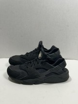 Nike Air Huarache Triple Black Mens Sz 13Running Shoes Sneakers 318429-003 - £46.88 GBP