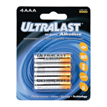 Dantona Indust ULA4AAA 4 PACK AAA CARDED HOUSEHOLD BATTERY - $27.98