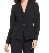 Tahari ASL New Womens Black/White Pinstriped Two-Button Blazer Jacket   6   $129 - £55.38 GBP