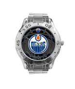 Edmonton Oilers NHL Stainless Steel Analogue Men’s Watch Gift - £23.59 GBP