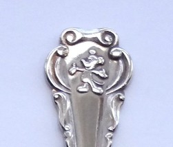 Collector Souvenir Spoon Mickey Mouse Embossed Emblem Vintage Disney - £13.58 GBP