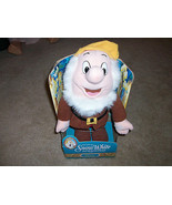 Disney&#39;s Snow White Plush doll SNEEZY, 1992 Mattel; New in Original Box ... - £5.46 GBP