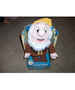 Disney&#39;s Snow White Plush doll SNEEZY, 1992 Mattel; New in Original Box ... - $6.95