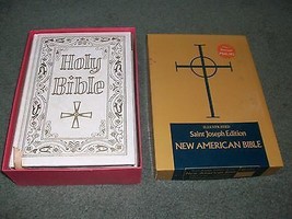 The New American Bible Saint Joseph Edition; Excellent Condition in Original Box - £10.26 GBP
