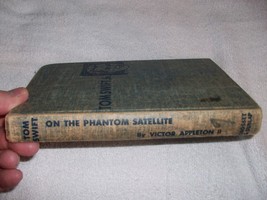 TOM SWIFT  On The Phantom Satellite  1956 Hard Cover with Illustrations  L@@K - £5.49 GBP