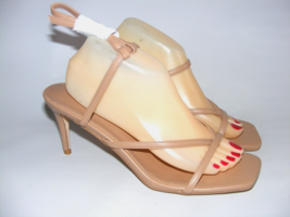 PiePieBuy Women Size 10 M Brown 3&quot; High Heels Open Toe Stiletto Sandals ... - $20.53