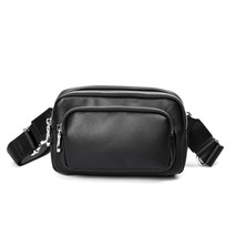 Men&#39;s Bag Small Bag Wrist Bag Leather Clutch Bag Flow Outdoor Single-Shoulder Ba - £31.53 GBP