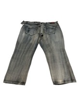 Vtg Ecko Unltd Jeans Men Gray Denim Athletic Fit Hip Hop Baggy Y2K 44x30 NWT - £112.09 GBP