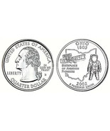 2002 D &amp; P Ohio State Quarters - $1.00