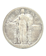 1924-D 25C Standing Liberty Quarter in Very Fine VF Condition, Full 4-Di... - $182.79 CAD