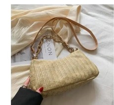 2023 New Summer Straw  Bag Casual Beach Crossbody Bags For Women Fashion Designe - £83.00 GBP