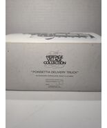 Dept 56 Poinsettia Delivery Truck Heritage Village Collection #59000 wit... - $327.13 MXN