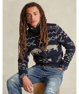 Polo Ralph Lauren Regular Fit Wool Cashmere Patterned Turtleneck Sweater... - $300.00 CAD