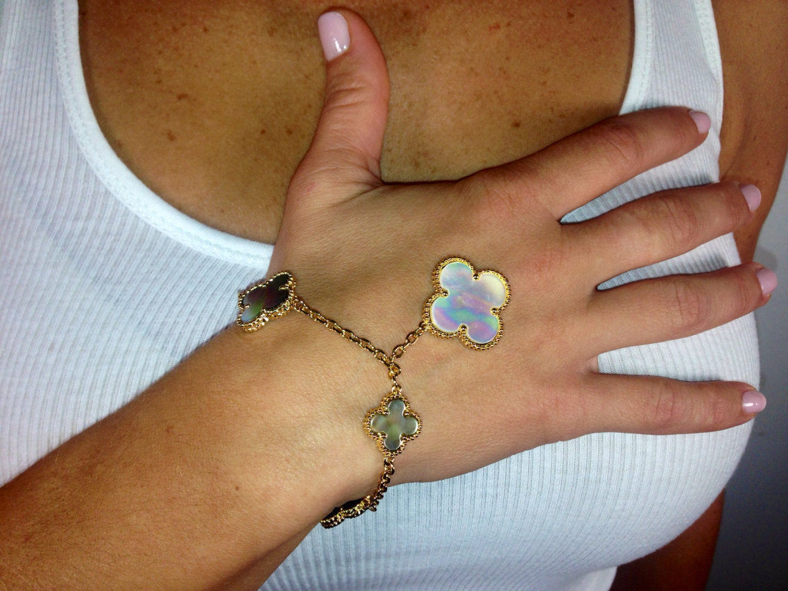 Hand Crafted Mother of Pearl Bracelet