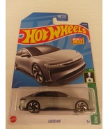 Hot Wheels 2022 #147 Silver Lucid Air RA6 Wheels HW Green Speed Series 4... - £7.98 GBP