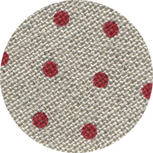 ** 32ct Natural Red Petit Point belfast linen 18x27 cross stitch fabric Zweigart - $13.50