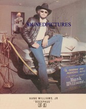 Hank Williams Jr Signed Rp Promo Photo All My Rowdy Fri - £14.95 GBP