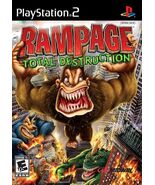 Rampage Total Destruction - Sony PlayStation 2 PS2 Video Game - $595.59 MXN