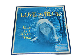 1969 Vtg Reader’s Digest “Love is Blue&quot; 33rpm Boxed Set 4 Music in a Mel... - £3.95 GBP