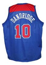 Bob Dandridge #10 Washington Retro Basketball Jersey Sewn Blue Any Size image 2