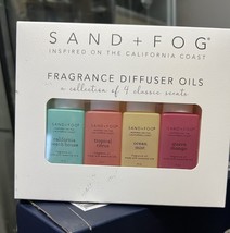 best  Sand + Fog Frag  Diffuser Oils 4 Scent ; Cali beach/Trop Cit/Ocean... - $35.63