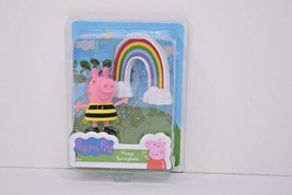 Peppa Pig Friends &amp; Fun Happy Springtime Peppa Figure w/ Rainbow - £11.82 GBP