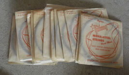 Lot of 14 Vintage Gibson Mona Steel Guitar Strings B or Second Nylon NIP  - $28.71