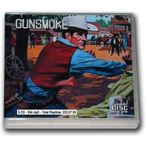 Gunsmoke - Old Time Radio - 5 Cd - 554 mp3 - Total Playtime 233:27:35 - £17.28 GBP