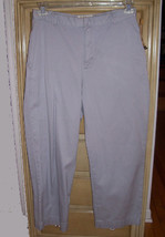 NWT Merona Dove Gray Cotton Capri Cropped Pants Sz 10 - £15.81 GBP