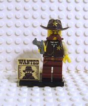 LEGO Series 13 Sheriff Minifigure Complete with Stand - £10.12 GBP
