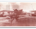Bedford Hotel Appartamenti Fort Lauderdale Florida Fl Cromo Cartolina U17 - $5.07
