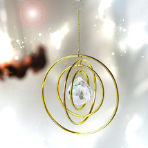 Haunted Crystal Suncatcher 100X Home Protection Ward Off Negative High Magick - £78.46 GBP