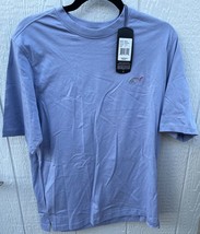 Greg Norman Mens Short Sleeve Crew Nexk T-Shirt Lilac Size Small NWT - £15.30 GBP