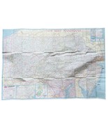Vintage 1980&#39;s New Jersey Pennsylvania Folding Road Highway Map 25&quot; x 36.5&quot; - $12.99 CAD